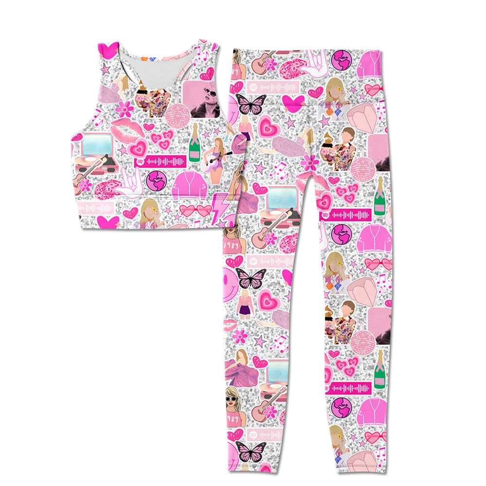 Adult women country music singer  yoga clothes preorder