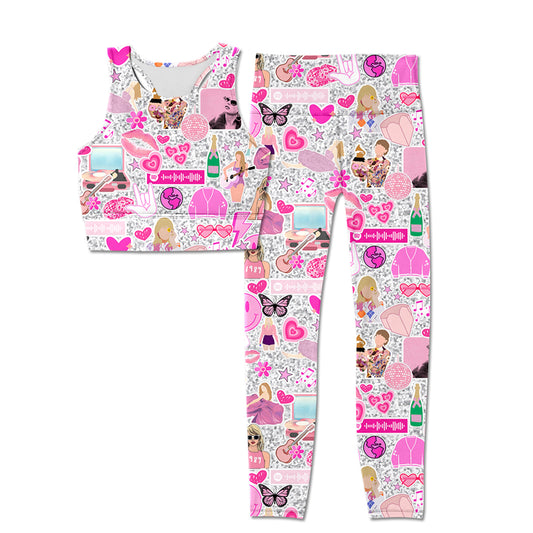 Adult women country music singer  yoga clothes preorder
