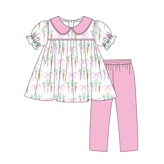 Easter bunny carrot top matching legging clothes preorder
