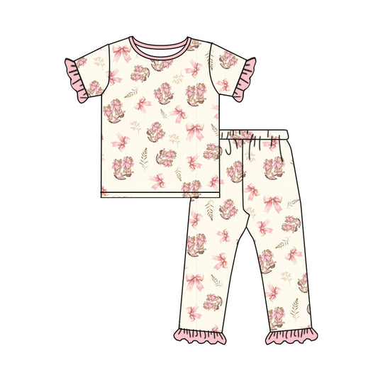 Cowgirl western boots pink bow clothes preorder
