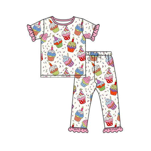 baby girls Happy Birthday cake outfit preorder