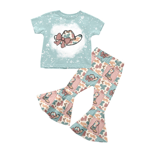 Cowgirl western camo boots hat outfit preorder