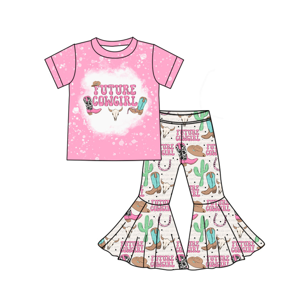 Western girls bell bottoms clothes preorder