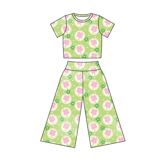 Saint Patrick's Day girls clothing set preorder