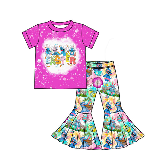 baby girl Easter cartoon outfit preorder