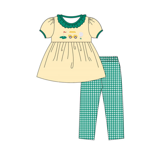 Golf top matching pants girls outfit preorder