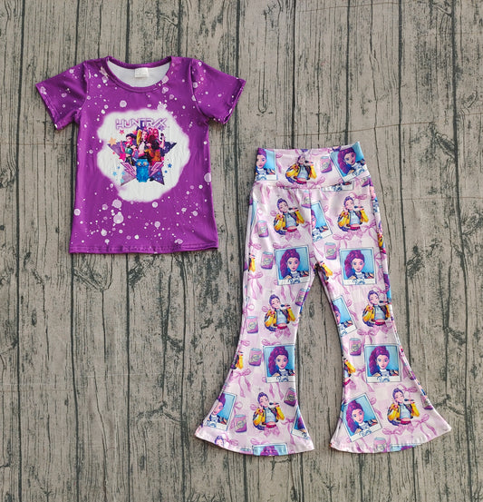 Movei design short sleeve top matching pants kids outfit preorder