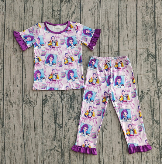 Movei design short sleeve top matching pants kids outfit preorder