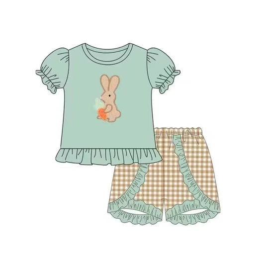 easter bunny carrot baby girls outfit preorder