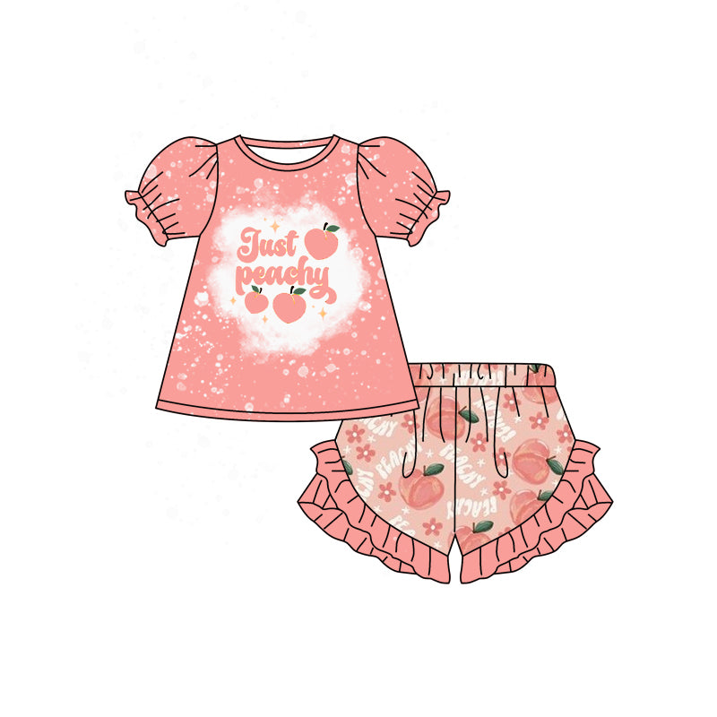 just peachy baby girls summer outfit preorder