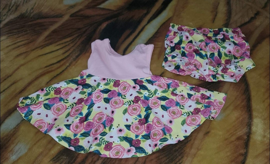 wholesale floral boutique clothing set preorder