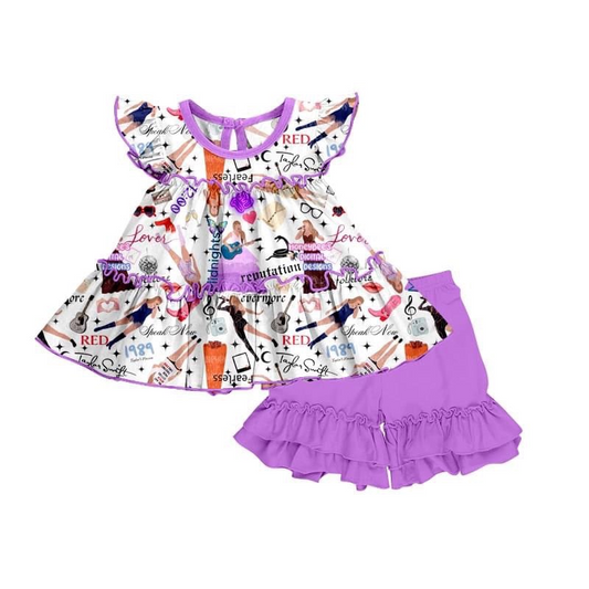 country music singer short sleeve outfit preorder