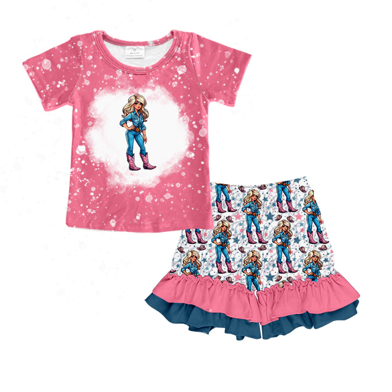 western cowgirl pink doll outfit preorder