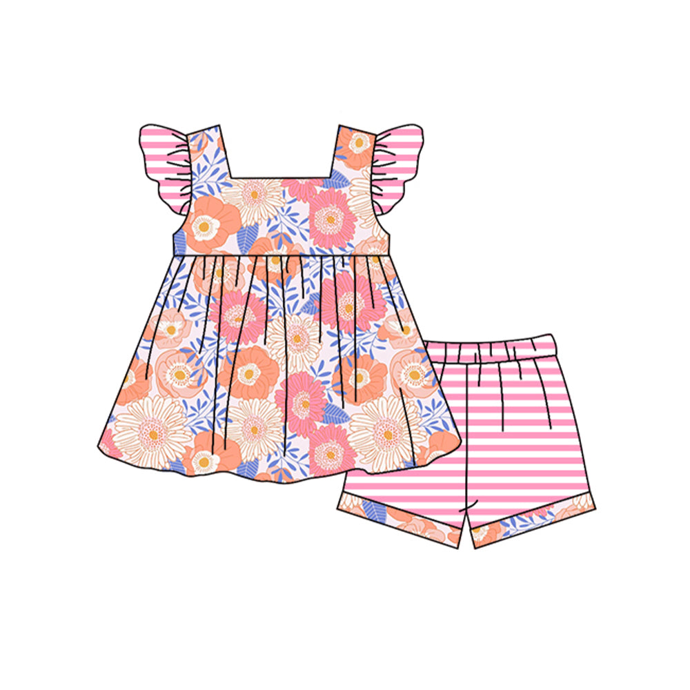 infant baby girls floral clothing set preorder