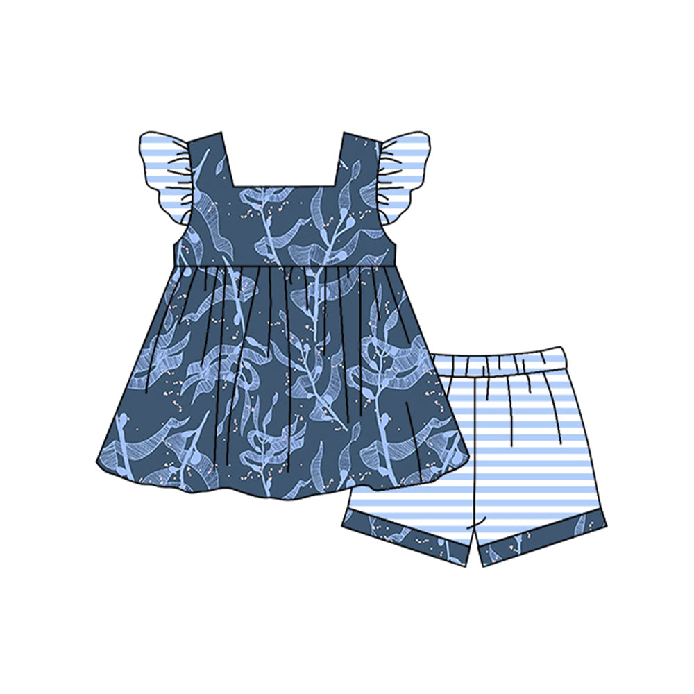 infant baby girls sea grass clothing set preorder