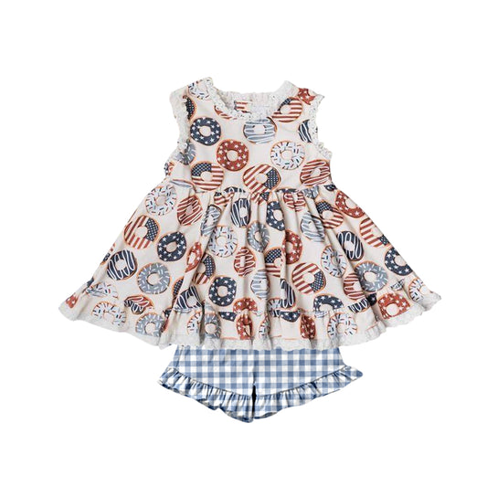 baby girls donut sweet food outfit preorder