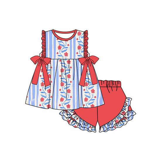 infant baby kids floral clothing set preorder