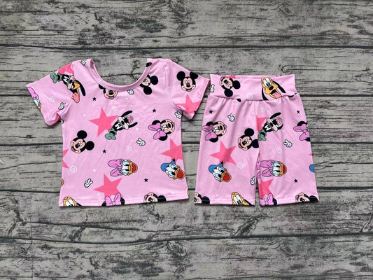 infant girls cartoon duck mouse summer clothes preorder