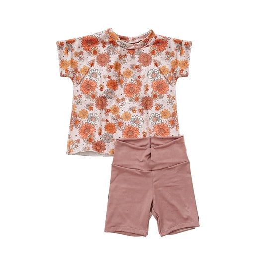 baby girl  floral summer short set preorder