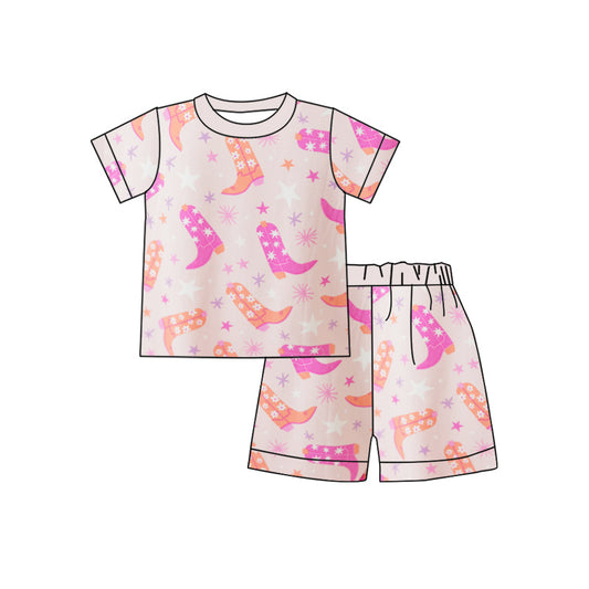 Cowgirls western boots kids clothes preorder