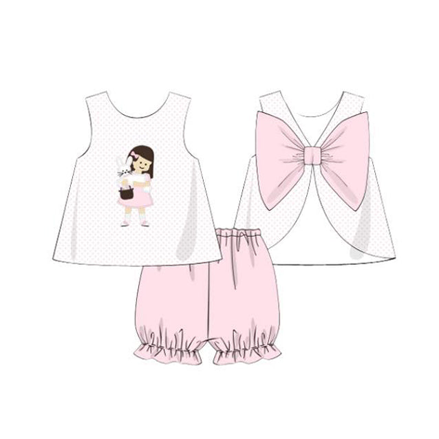 Cute girls Easter bunny baby outfit preorder