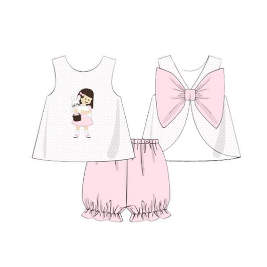Cute girls Easter bunny baby outfit preorder