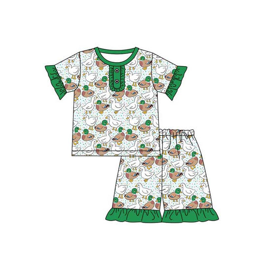 Baby girl cute duck summer outfit preorder