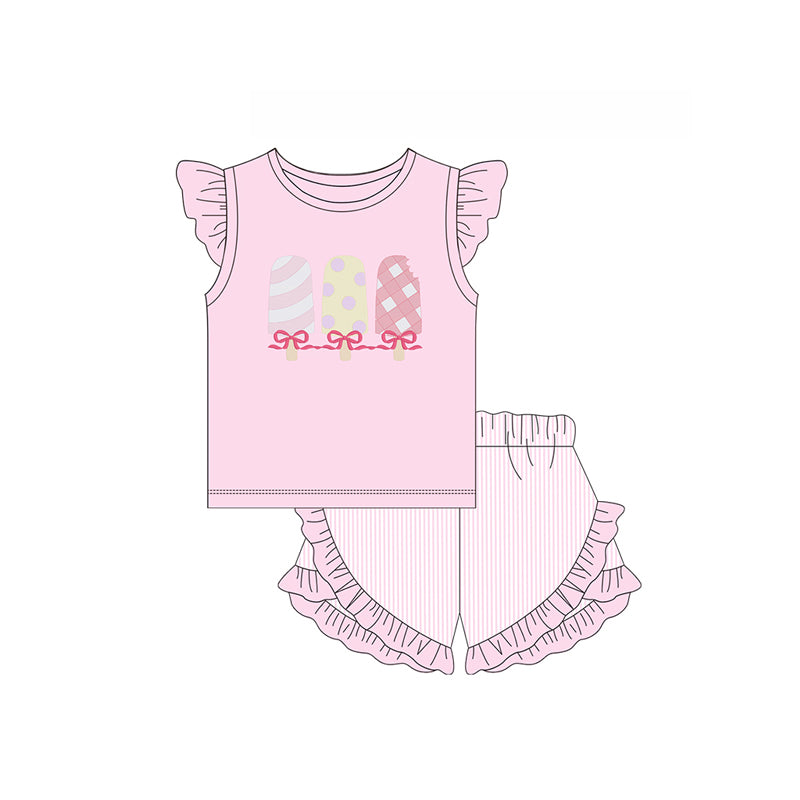 baby girl  popsicle summer outfit preorder