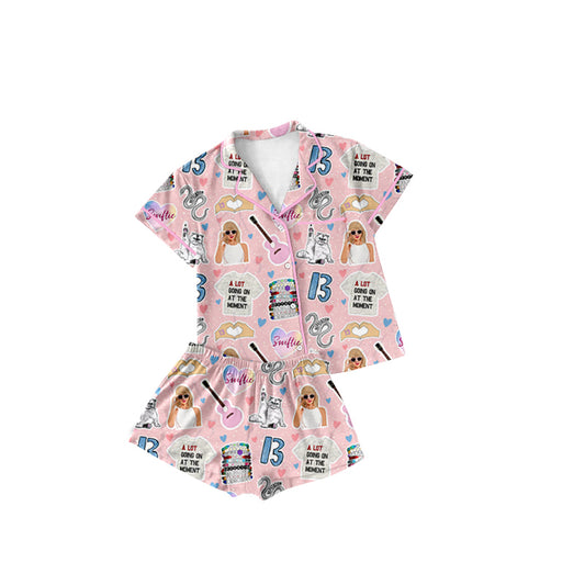 Country music singer summer pajama set outfit preorder