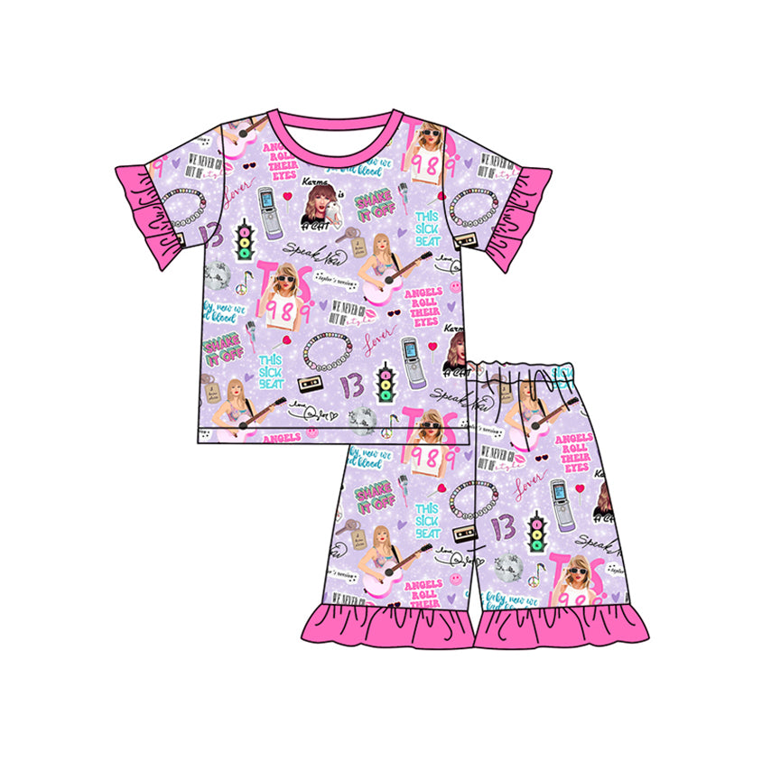 Baby girl country music singer pajama set preorder