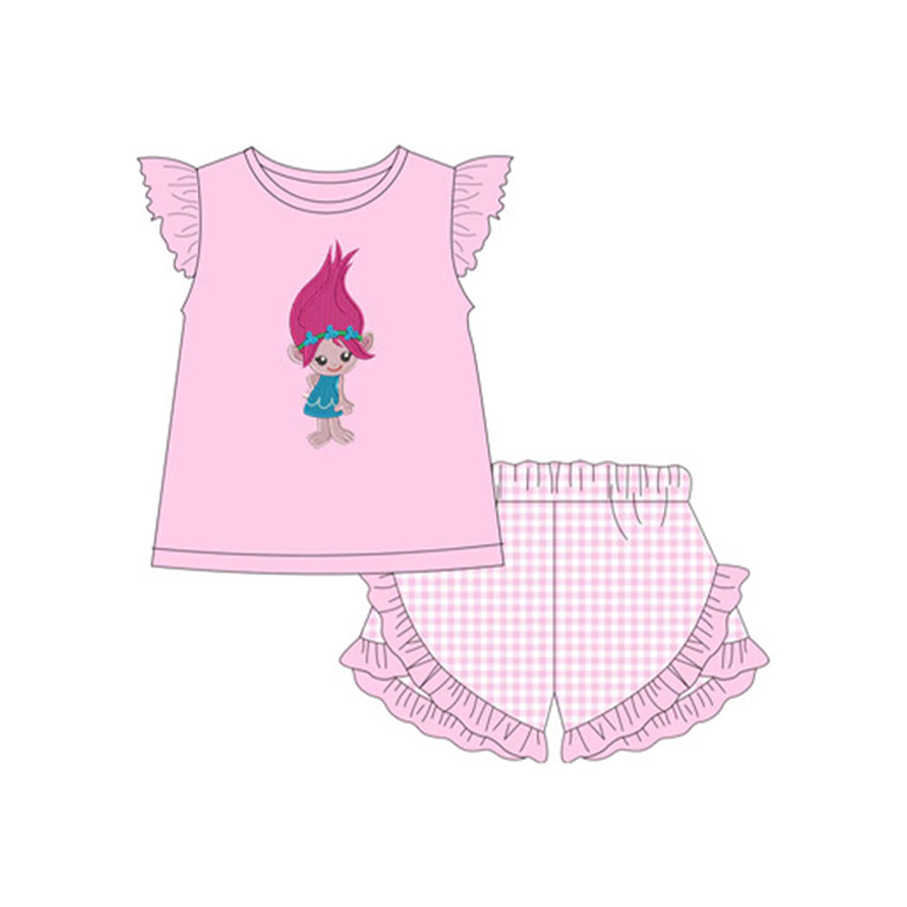 Baby girl summer cartoon outfit preorder