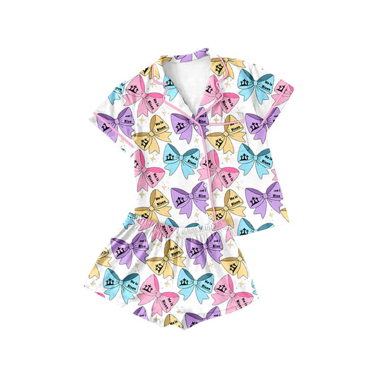 He is risen Easter short sleeve pajama outfit preorder