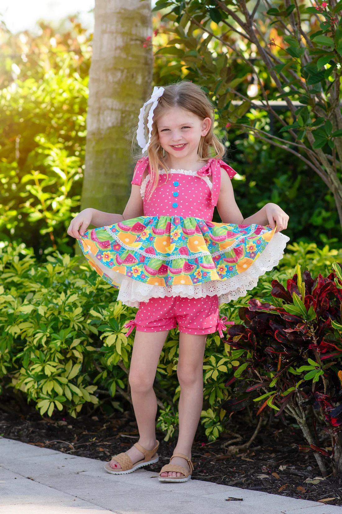 Baby girls summer fruit outfit preorder
