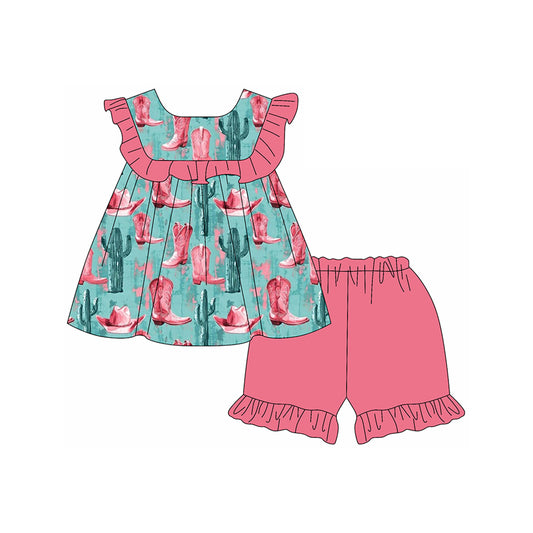 Cowgirl western boots summer outfit preorder