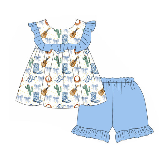 Cowgirl western boots summer outfit preorder