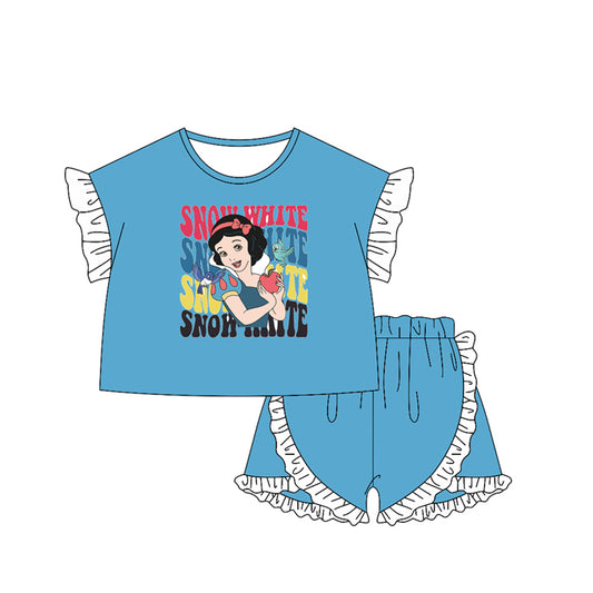Girls  cartoon design summer outfit preorder