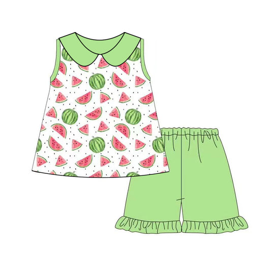 Baby girl watermelon summer clothes preorder