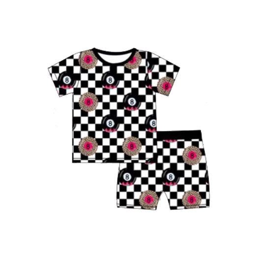 Baby girl brown camo design summer clothes preorder