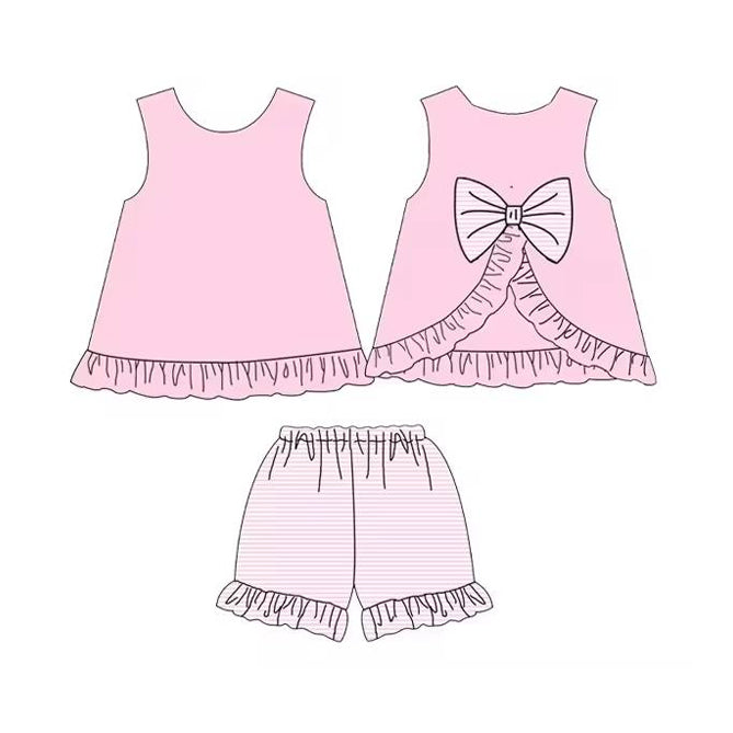 Infant girls pink summer clothes preorder
