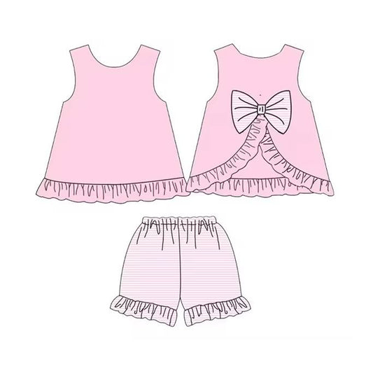 Infant girls pink summer clothes preorder