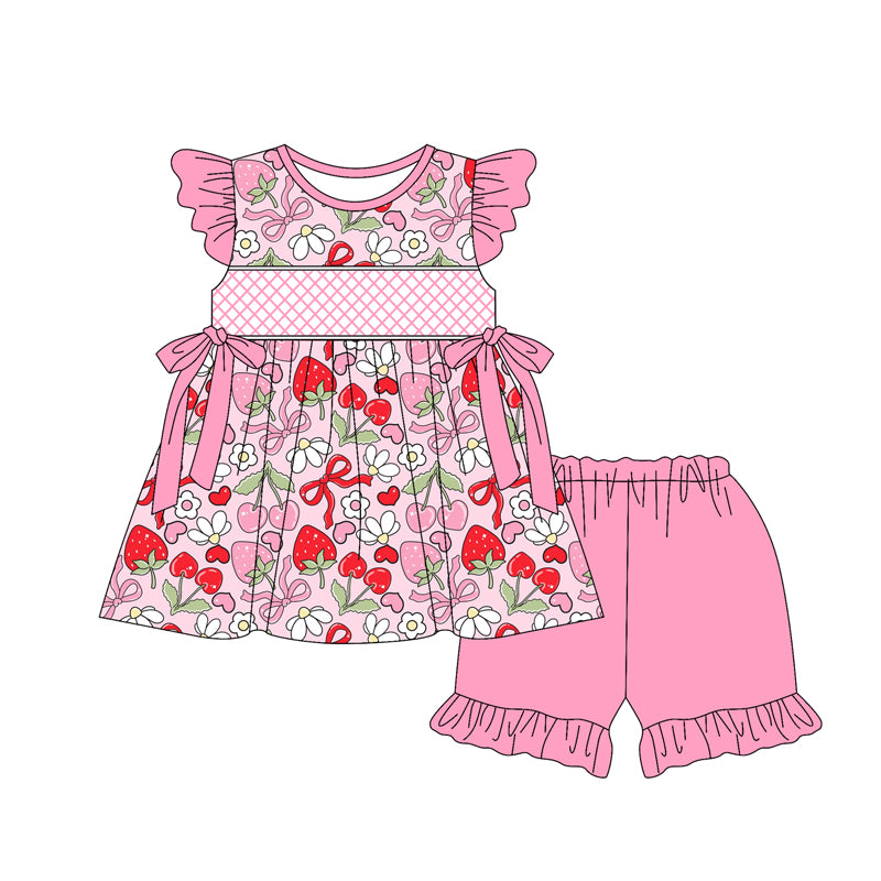 Strawberry flower design clothes preorder