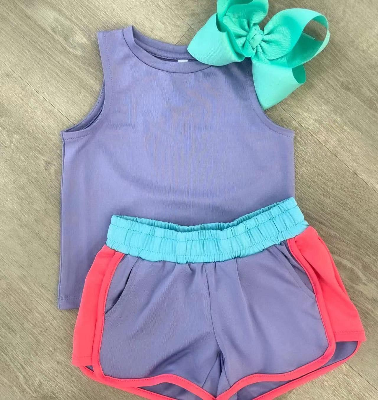 Toddle baby girls summer yoga outfit preorder