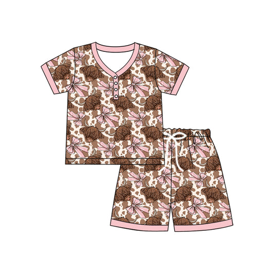 Adult Women highland cow summer outfit preorder