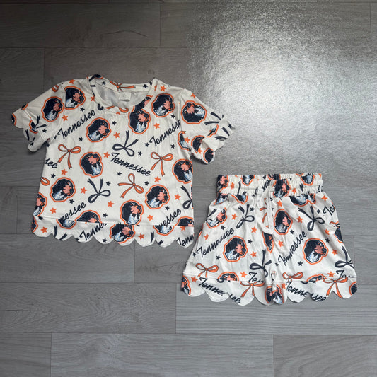 Tennessee team top matching outfit girl collegiate outfit preorder