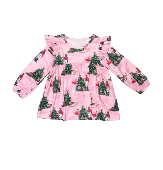 Pre-order  Christmas tree long sleeve  top