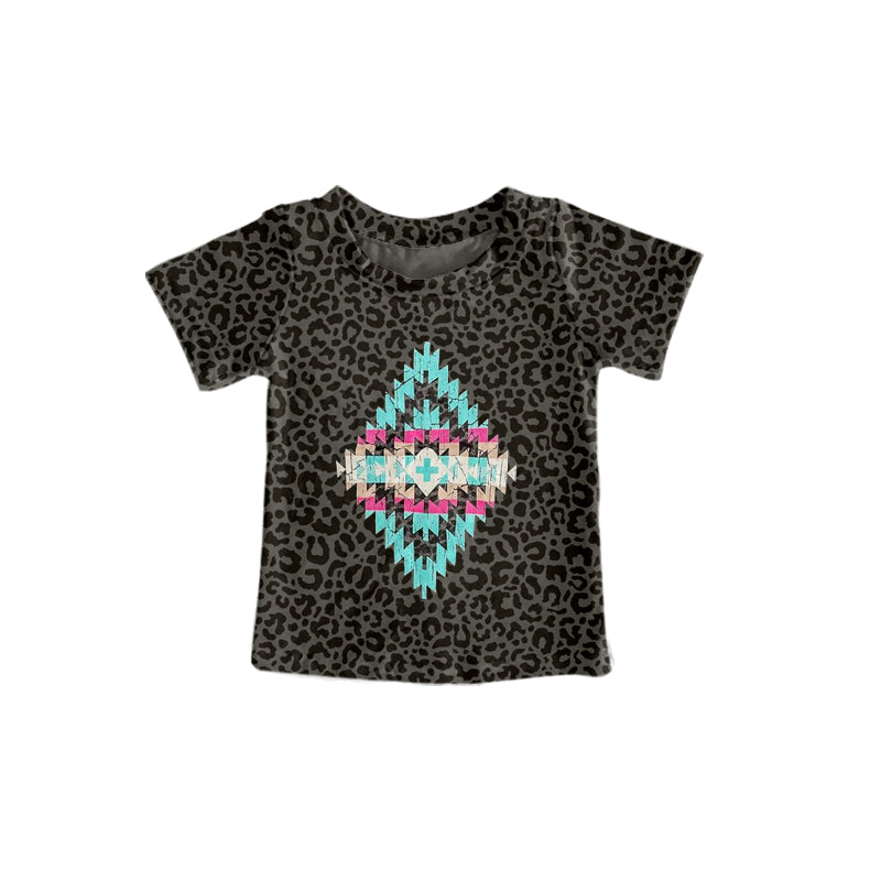 Aztec short sleeve top girls wholesale boutique t-shirt preorder