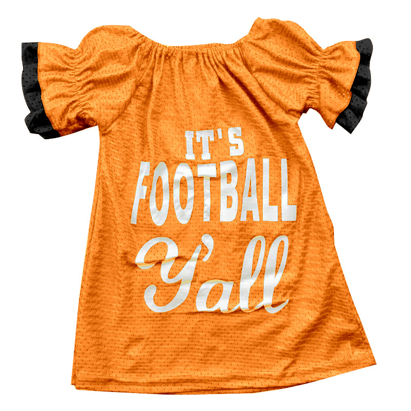 Its football yall yellow short sleeve t-shirt preorder