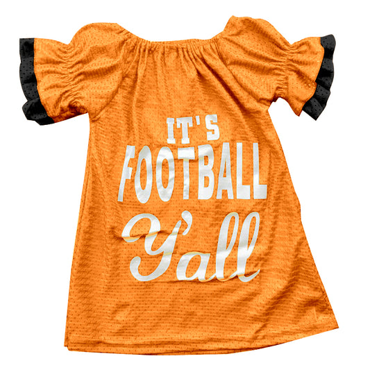 Its football yall yellow short sleeve t-shirt preorder