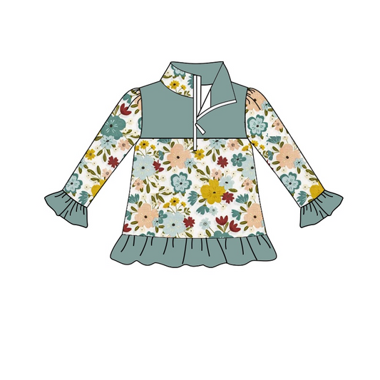 baby boy long sleeve floral pullover preorder