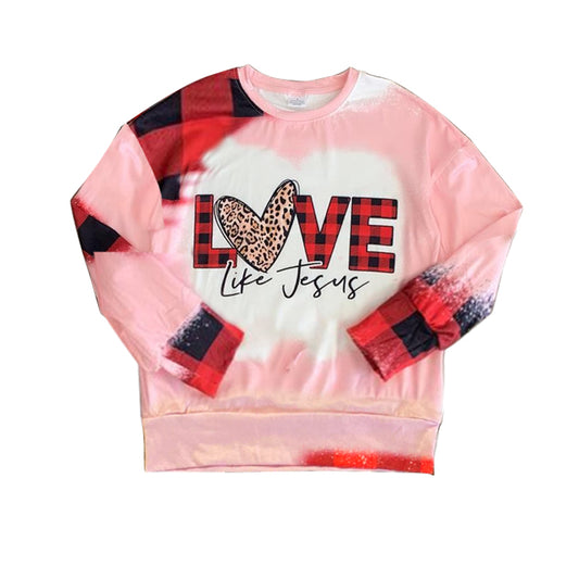 Adult women love like jesus valentines day shirt preorder